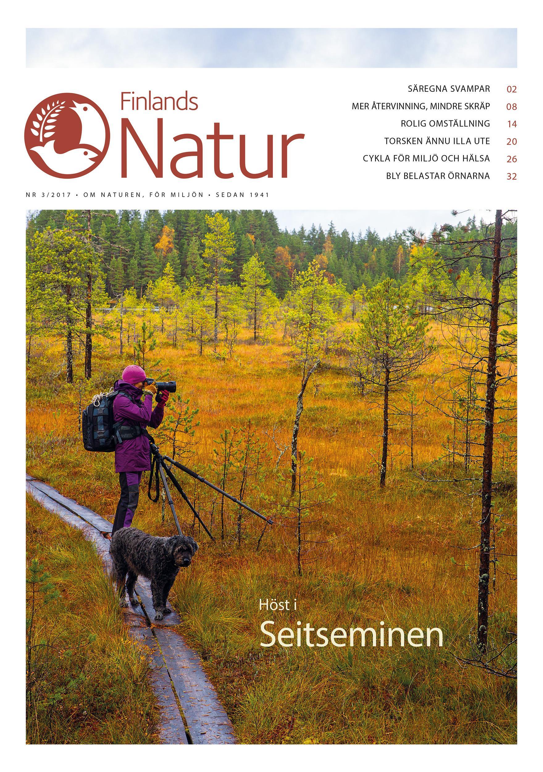 Finlands Natur nr 3 / 2017 HÖST