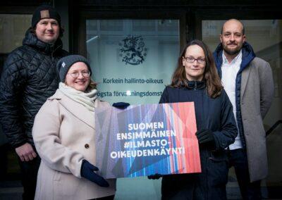 Miljöorganisationer startar rättsprocess om Finlands klimatpolitik