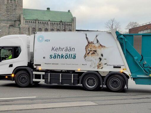 Eldriven sopbil ger uppmuntrande resultat 