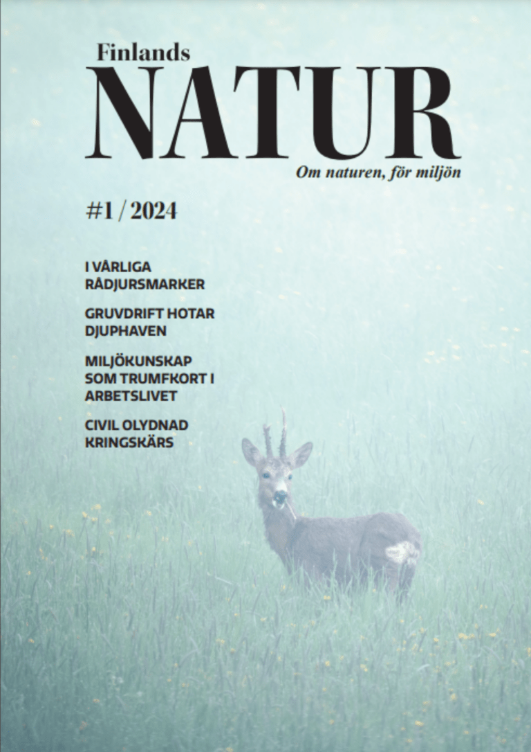 Finlands Natur 1/2024, vår