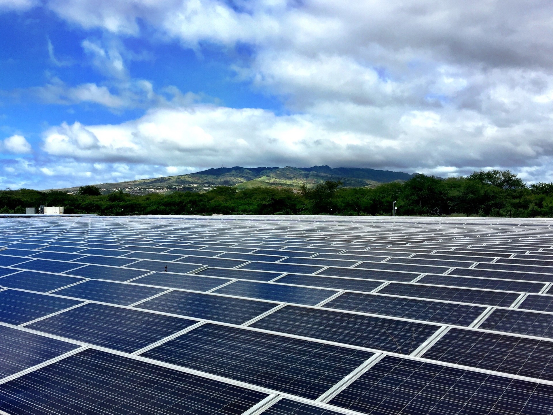 Solenergi och vindkraft är för närvarande det billigaste sättet att producera energi. Foto: Wikimedia Commons / Reegan Moen / U.S. Department of Energy
