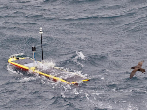 Stormar i Södra ishavet dämpar klimatförändringarna
