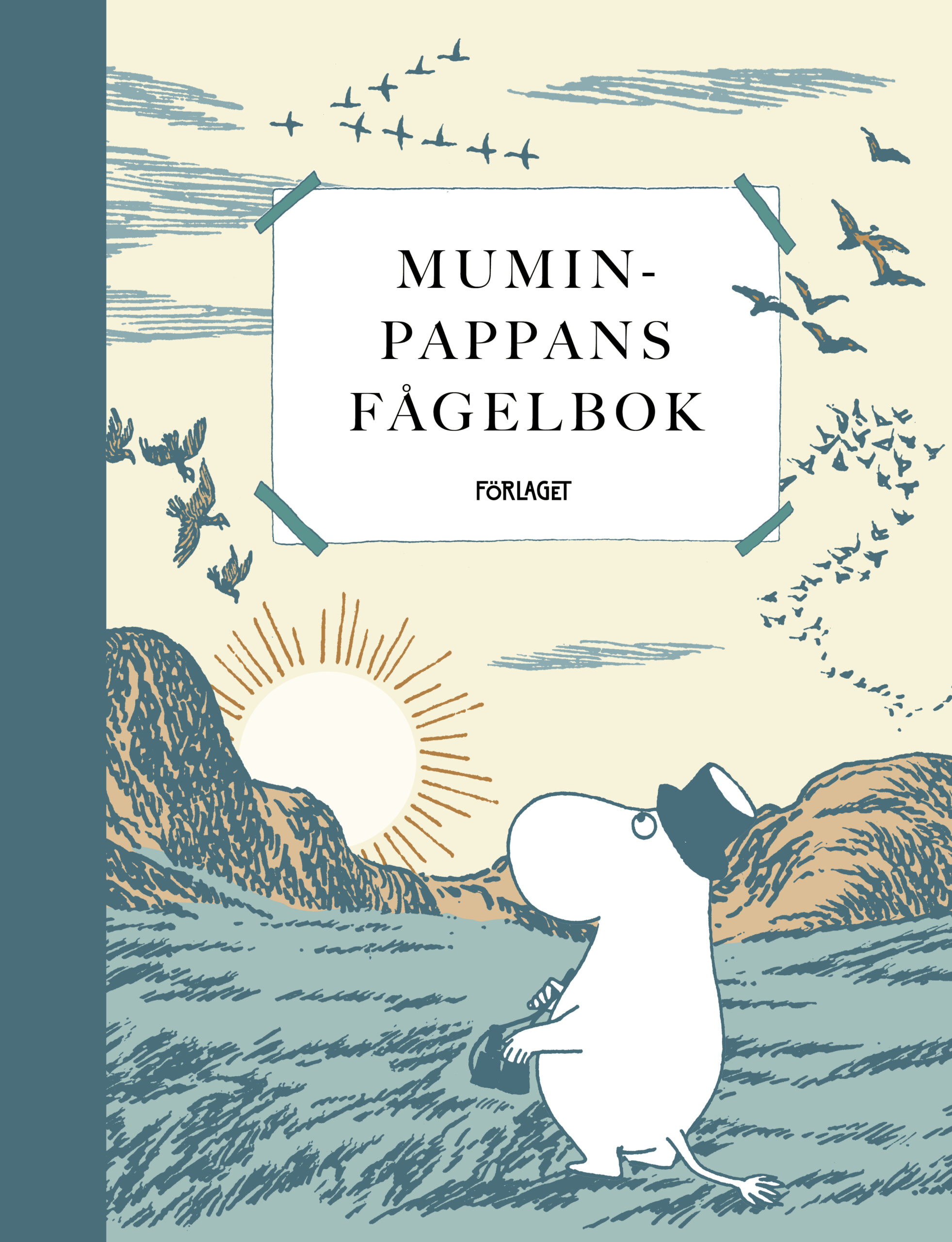Muminpappans fågelbok bokpärm